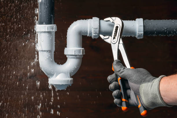 Professional Plumbing technician working in Kewaskum, WI
